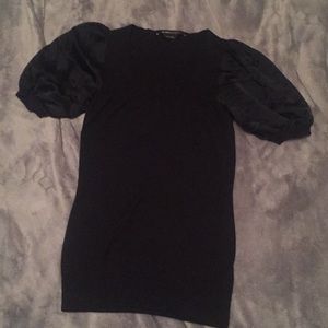 Black BCBG fitted top